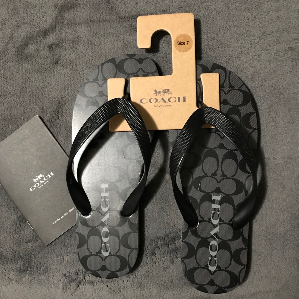 Coach Flip Flops